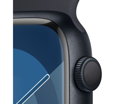 Умные часы Apple Watch Series 9 41 мм Aluminium Case GPS, midnight Sport Band