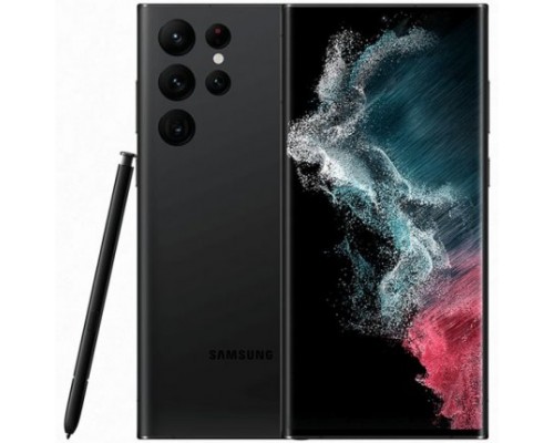 Смартфон Samsung Galaxy S22 Ultra (SM-GS908E/DS) 12/256 ГБ, черный фантом