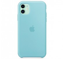 Чехол для iPhone Apple iPhone 11 Silicone Case Blue