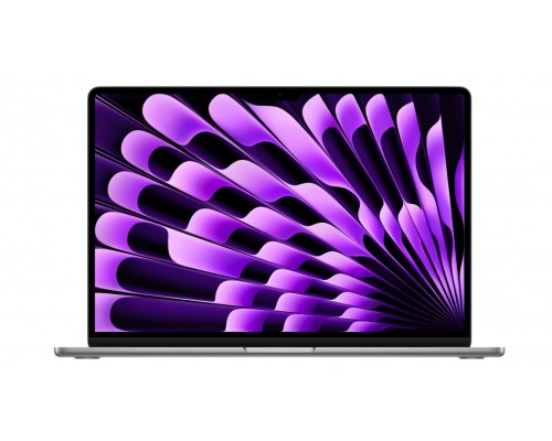 Ноутбук Apple MacBook Air 15 2023 2880x1864, Apple M2 3 ГГц, RAM 8 ГБ, SSD 256 ГБ, Apple graphics 10-core, macOS, MQKP3ZS/A, space gray, английская раскладка