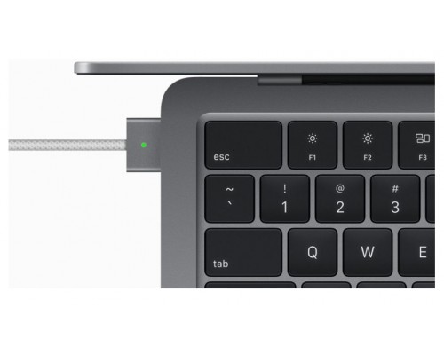 Ноутбук Apple MacBook Air 15 2023 2880x1864, Apple M2 3 ГГц, RAM 8 ГБ, SSD 256 ГБ, Apple graphics 10-core, macOS, MQKP3ZS/A, space gray, английская раскладка
