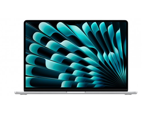Ноутбук Apple MacBook Air 15 2023 2880x1864, Apple M2 3 ГГц, RAM 8 ГБ, SSD 256 ГБ, Apple graphics 10-core, macOS, MQKR3LL/A, silver, английская раскладка