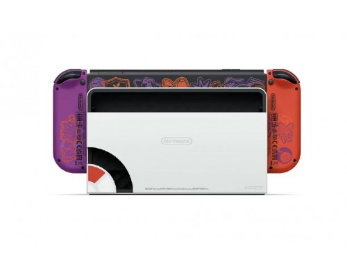 Игровая приставка Nintendo Switch OLED 64 ГБ, Pokemon Scarlet & Violet Edition