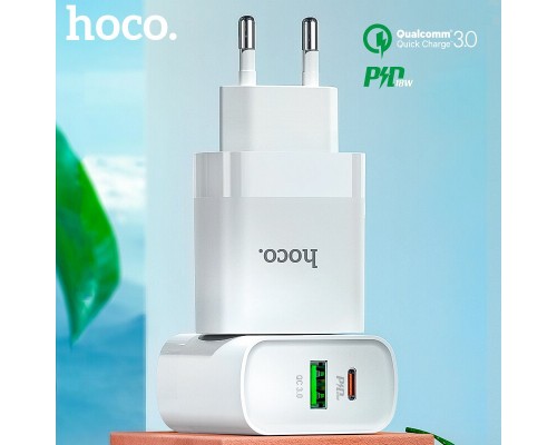 Зарядное устройство для Iphone Hoco Qualcomm Quick Charge 3.0 быстрая зарядка