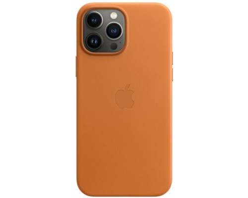Чехол для iPhone 13 Pro Max Silicone Case (золотистая охра)