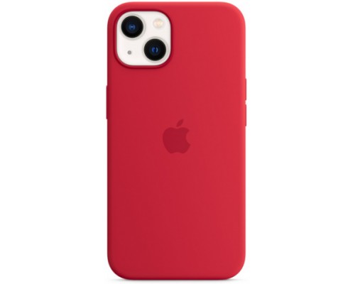 Чехол для iPhone 13 Silicone Case (красный)