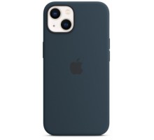 Чехол для iPhone 13 Silicone Case (синий омут)