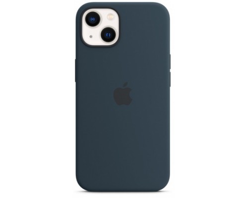 Чехол для iPhone 13 Silicone Case (синий омут)
