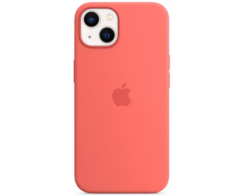 Чехол для iPhone 13 Silicone Case (розовый помело)