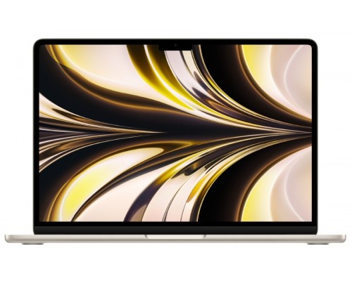 Ноутбук Apple MacBook Air 13 2022 2560x1664, Apple M2, RAM 8 ГБ, SSD 512 ГБ, Apple graphics 10-core, macOS, MLY23, сияющая звезда, английская раскладка