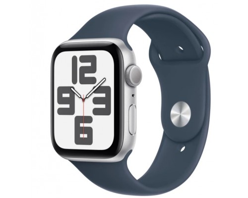 Умные часы Apple Watch Series SE Gen 2 (2023) 40mm Silver Aluminum Case with Storm Blue Sport Band