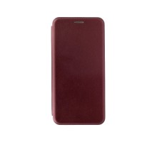 Чехол-книжка для Xiaomi Mi 11 Lite красно бордовый 