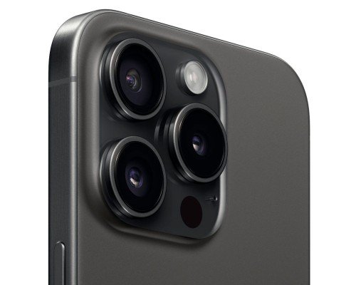 Смартфон Apple iPhone 15 Pro 256GB Black Titanium (Титановый/Черный) Dual Sim