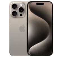 Смартфон Apple iPhone 15 Pro 128GB Natural Titanium (Титановый/Бежевый) Dual Sim