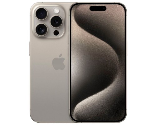 Смартфон Apple iPhone 15 Pro 128GB Natural Titanium (Титановый/Бежевый)