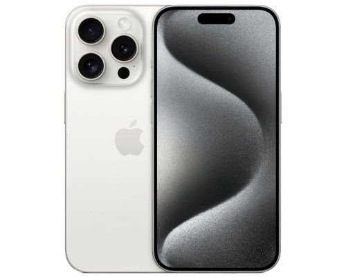 Смартфон Apple iPhone 15 Pro 128GB White Titanium (Титановый/Белый)