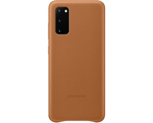 Чехол Samsung Smart Cover EF-VG985LAEGRU для Galaxy S20+ коричневый