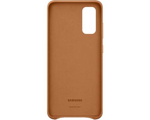 Чехол Samsung Smart Cover EF-VG985LAEGRU для Galaxy S20+ коричневый