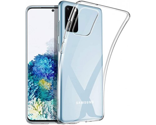 Силиконовый Чехол Для Samsung Galaxy S20+ Прозрачный