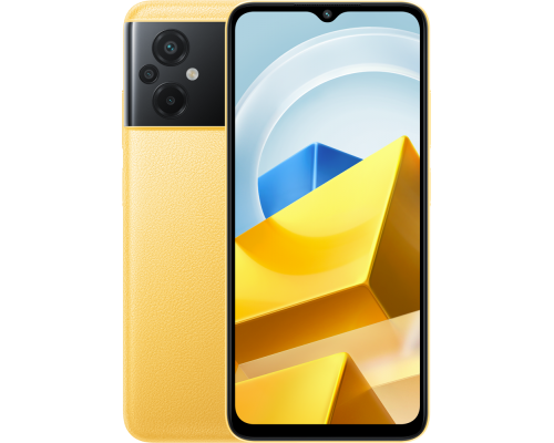 Смартфон Xiaomi POCO M5 4/128 ГБ, желтый Global Version