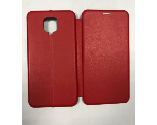 Чехол-Книжка для Xiaomi Redmi Note 9/Note 9s/Note 9 Pro Red