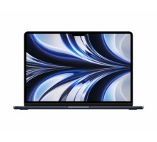 Ноутбук Apple MacBook Air 13 2022 2560x1664, Apple M2, RAM 8 ГБ, SSD 256 ГБ, Apple graphics 8-core, macOS, MLY33, полуночный, английская раскладка