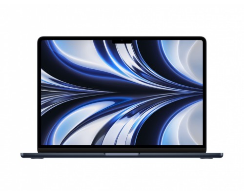 Ноутбук Apple MacBook Air 13 2022 2560x1664, Apple M2, RAM 8 ГБ, SSD 256 ГБ, Apple graphics 8-core, macOS, MLY33, полуночный, английская раскладка