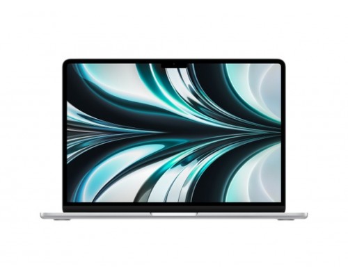 Ноутбук Apple MacBook Air 13 2022 2560x1664, Apple M2, RAM 8 ГБ, SSD 256 ГБ, Apple graphics 8-core, macOS, MLXY3, серебристый, английская раскладка