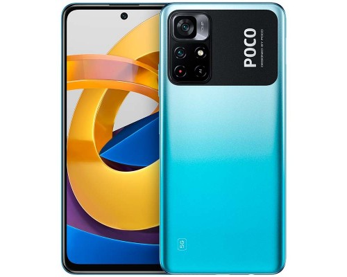 Смартфон Xiaomi POCO M4 Pro 5G 4/64GB (NFC) Cool Blue (Синий) Global Version