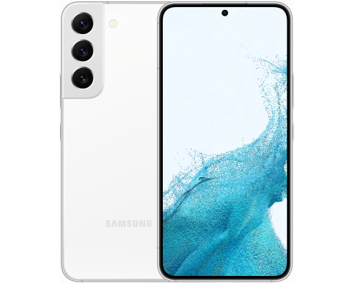Смартфон Samsung Galaxy S22 (SM-S901B) 8/128 ГБ, белый фантом