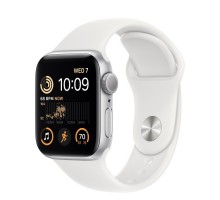 Умные часы Apple Watch Series SE Gen 2 40 мм Aluminium Case, silver Sport Band, размер браслета S/M