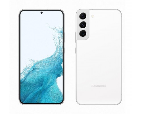 Смартфон Samsung Galaxy S22 (SM-S901E/DS) 8/128 ГБ, белый фантом