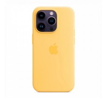 Оригинальный чехол iPhone 14 Pro Silicone Case with MagSafe Sunglow