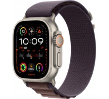 Умные часы Apple Watch Ultra 2 49 мм Titanium Case Cellular, Indigo Alpine Loop (M)