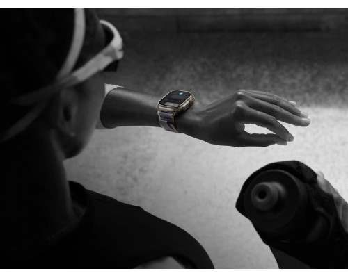 Умные часы Apple Watch Ultra 2 49 мм Titanium Case Cellular, Blue/Black Trail Loop (S/M)