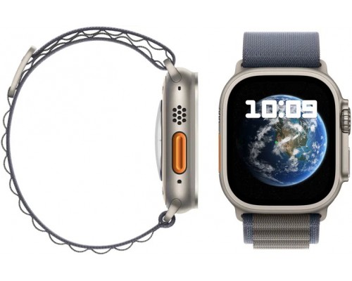 Умные часы Apple Watch Ultra 2 49 мм Titanium Case Cellular, Blue Alpine Loop (L)